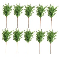 Bothyi - 10 Piezas De Ramas De Pino Navideñas Para Sala De Estar Interior Y Exterior