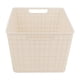 thumbnail image 2 of Cesta Tejida 18 Litros Blanco Crema, 2 of 3
