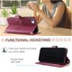 thumbnail image 3 of Funda Acolchada con Anilla y Correa para Samsung Galaxy S22 Slots para Tarjetas Rojo, 3 of 5