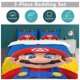 thumbnail image 5 of Super Mario Bed Duvet Cover Microfiber Bedding Sets 3D Printed Lightweight 3 Piece Comforter Sets for Kids Boys Girls, 5 of 5