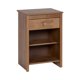 thumbnail image 4 of Cama europea Rosen Spike 1.5 Plazas + Mueble Ferrara Café, 4 of 6