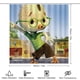 thumbnail image 2 of Pollito Pequeño-theme 4-Piece Shower Curtain Set with Rugs, Waterproof Bathroom Decor Set Includes Bath Mat, U-Shaped Rug, Toilet Lid Cover and Curtain with Hooks, 2 of 6