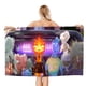 thumbnail image 1 of Elemental Toalla de playa de secado rápido con diseño temático, regalo para mujeres y niñas, ideal para cumpleaños, fans, amantes de la música, uso en la playa o al aire libre, 78 × 160 cm, 1 of 6