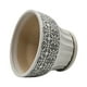 thumbnail image 5 of Macetero Maceta De Ceramica Blanco Patrones Negro Alto M, 5 of 7