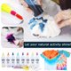 thumbnail image 3 of Kit Tie Dye WINSONS, tinte permanente para tela, 8 colores, no tóxico, 3 of 7