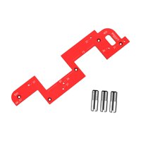 Ioensy - Herramienta Para Ranurar Gabinetes Sin Manija, Espaciado Entre Orificios De 2 Profundidades, Herramienta Auxiliar Resistente