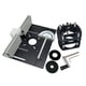 thumbnail image 4 of Juego de placa y elevación de enrutador compatible con máquina de corte de 64-66 mm, carpintería, bricolaje, para bancos de trabajo de enrutador de Plato negro, 4 of 5