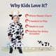 thumbnail image 4 of Mono de felpa para niños pequeños Costume Dress Up America Cow, 4 of 6