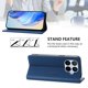 thumbnail image 3 of Funda Billetera con Soporte para Xiaomi 17T Bloqueo RFID Plegable Azul, 3 of 6