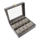 thumbnail image 2 of Caja Para Relojes Para Hombre, Organizador De Joyas Para Regalar, Ideal Para Negocios, Anillos, Pulseras, 10 Ranuras, 2 of 5