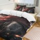 thumbnail image 1 of Attack on Titan Anime Home Bed 3-piece Set Classic Japanese Anime Polyester Wash Student Dormitory Set, 1 of 5