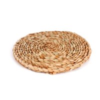 Homewell - Plato Redondo Cóctel De Loza Blanco 26X7.5X2.5Cm