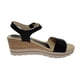 thumbnail image 4 of Sandalia Negro Vía Franca, 4 of 5