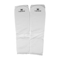 Magideal - Espinilleras Muay Thai Kickboxing, Protector De Espinilleras, Equipo De Entrenamiento, Protección De Espinillas, Protectores De Piernas Para Deportes, Blanco M