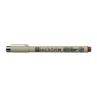 Bolígrafo Sakura Pigma Micron, 4,5 Mm, Tinta Marrón Impermeable