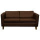 thumbnail image 1 of Sofa Sicilia 3C Pu Chocolate, 1 of 4