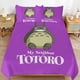 thumbnail image 1 of x372 My Neighbor Totoro Bed Duvet Cover Microfiber Bedding Sets 3D Printed Lightweight 3 Piece Comforter Sets, 1 Duvet Cover And 2 Pillow Shams for Kids Boys Girls 90"x90" jn372, 1 of 5