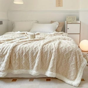 Todo Hogar Santiago De Chile - Frazada Con Chiporro 200X230Cm - Beige