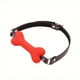 thumbnail image 3 of 1pc Silicone Dog Bone Gag Ball for BDSM Couples - Enhance Your Sexual Experience, 3 of 3