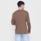thumbnail image 2 of Polera Hombre Manga Larga Lisa Café Corona, 2 of 5