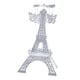 thumbnail image 1 of Estatuilla De La Torre Eiffel Portavelas Giratorio Ornamento Decoración Encantadora Mariposa Duradera, 1 of 3
