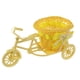 thumbnail image 1 of Bicicleta Flor Artificial Cesta Florero Planta Estante Para Fiesta Interior Decoración Del Hogar Amarillo, 1 of 5