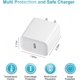 thumbnail image 5 of Cargador USB-C FDHJGFTR 20W paquete de 4 unidades - Carga rápida, 5 of 6