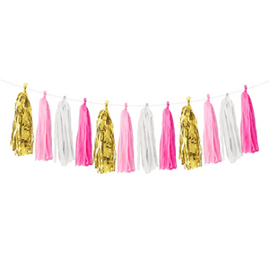 Genérico - Guirnalda Tassel 25M Rose Gold X1 Uni