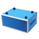 thumbnail image 3 of Caja de conexiones Zulkit azul de metal 25 x 19 x 11 cm, 3 of 8