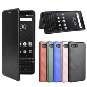 Funda Flip Para Foxdock Blackberry Key2 - Funda Magnética De Negocios, Funda Protectora Delgada