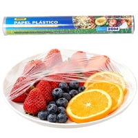 Papel Aileda Film Plástico 30Cm X 20 Mt Cocina Transparente