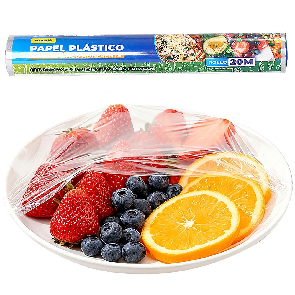 Papel Aileda Film Plástico 30cm X 20 Mt Cocina Transparente