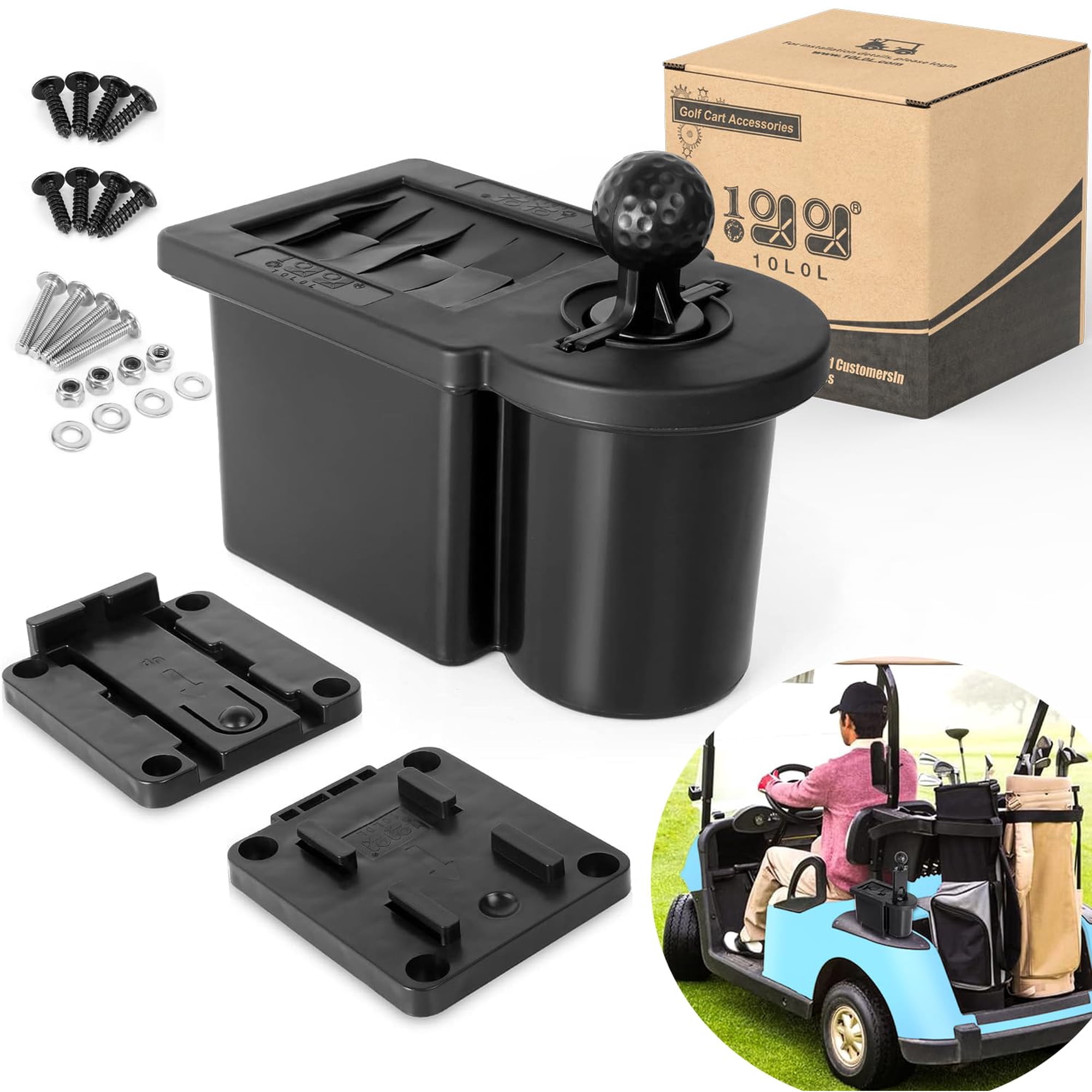 10l0l - Kit Limpiador Para Lavar Pelotas Y Cabezales De Palos De Golf, 10 Litros