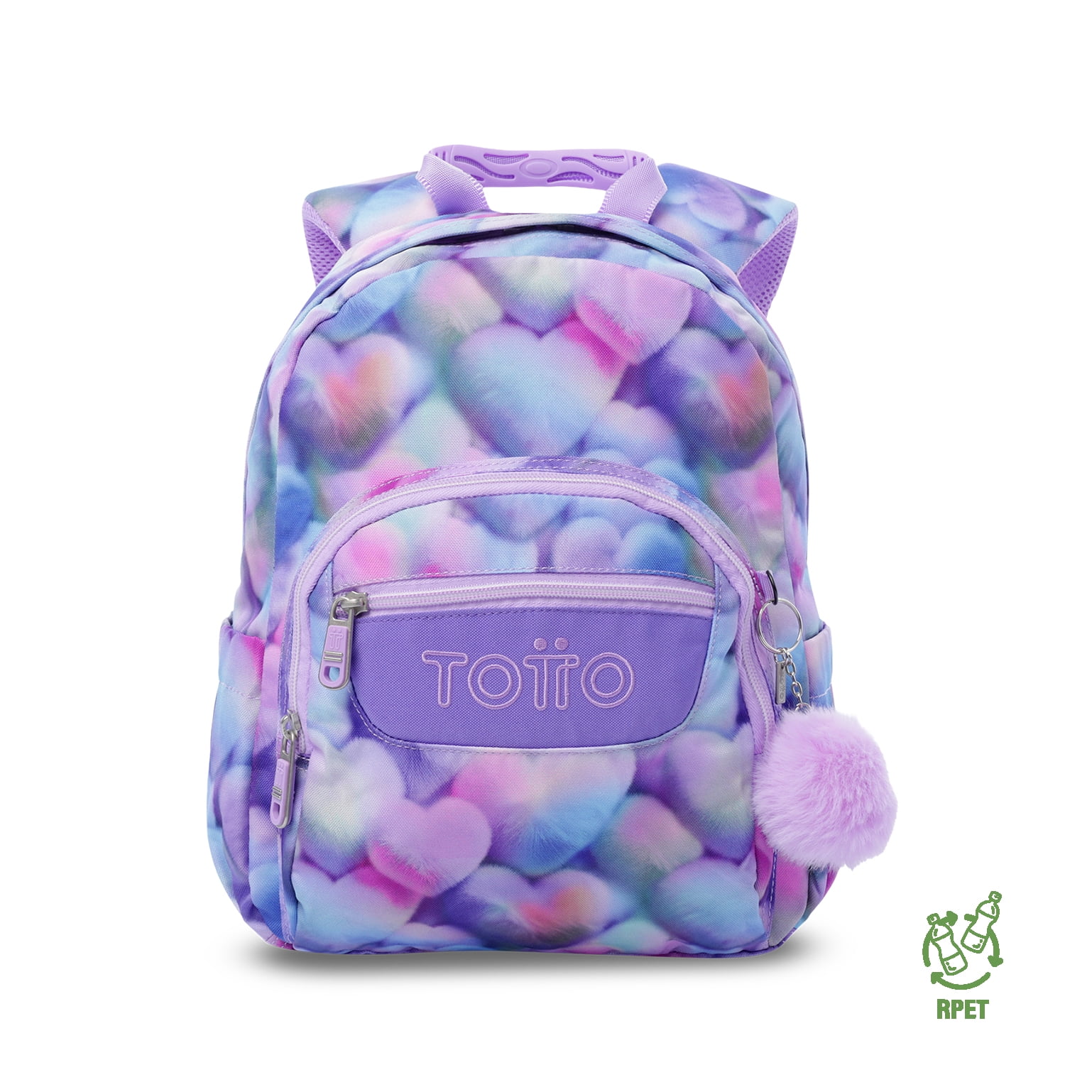 Mochila Escolar Tempera Pequeño Morada Totto