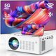 thumbnail image 1 of Proyector WiFi TMY 1080P compatible con Bluetooth 5.1 5G WiFi, 1 of 7