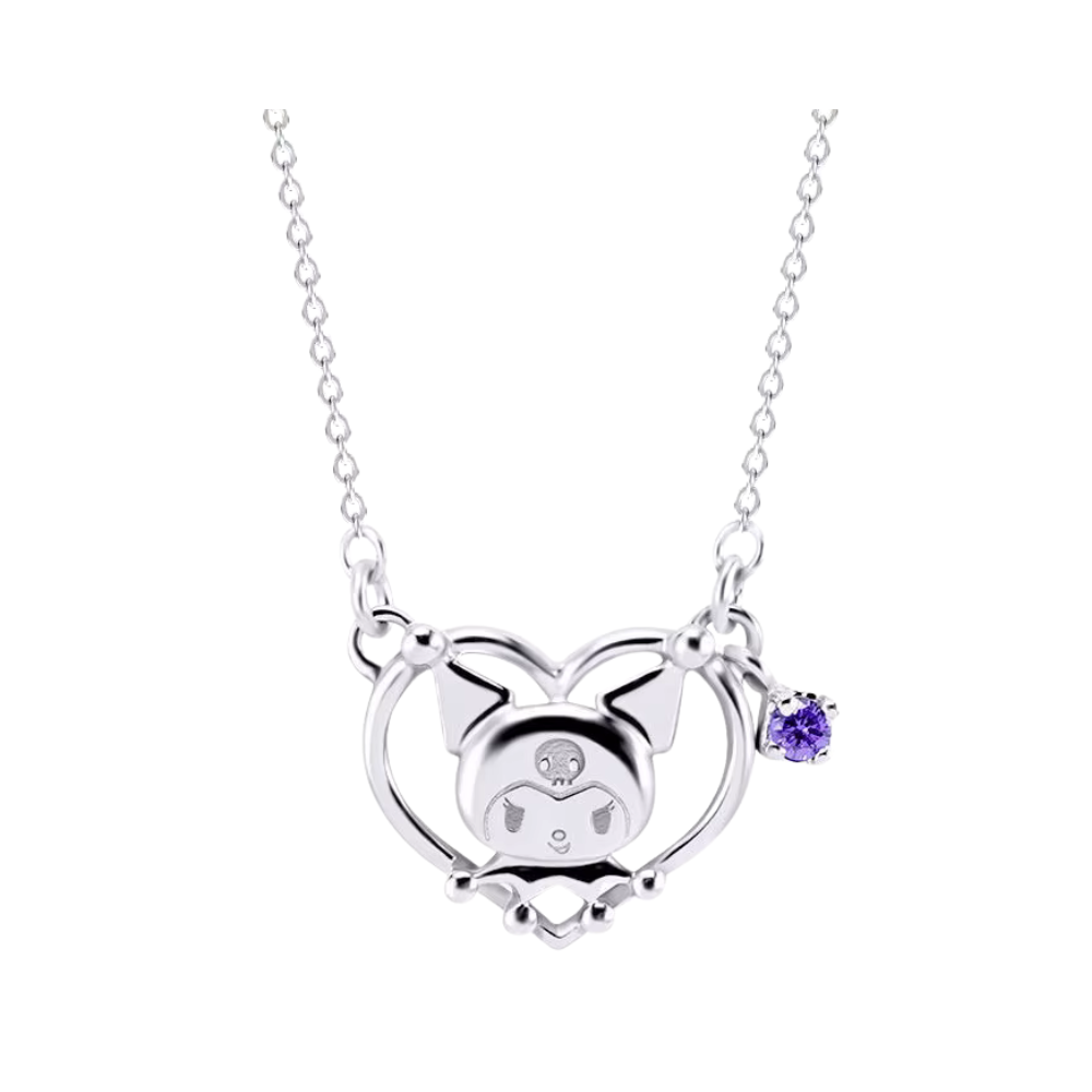 Fershop - Collar De Acero Estilo Kawaii Kuromi