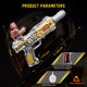 thumbnail image 4 of Toy Gun Trokiomi Light Up con efectos de sonido y spray de agua, 4 of 6