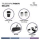 thumbnail image 4 of Telescopio Astronómico Monocular F40070 Planex + Soporte, 4 of 10