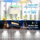 thumbnail image 2 of Luces solares Peasur Outdoor Motion Sensor 138 LED, 6 paquetes, 2 of 7