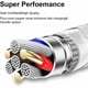 thumbnail image 5 of Cable de carga para iPhone de 1 m/2 m/2 m/3 m [certificado MFi] Cable Lightning de nailon trenzado de carga rápida compatible con iPhone 13 Pro Max XR 11 12 XS X 8 7 Plus 6s 6 SE iPad, 4 colores, 5 of 5