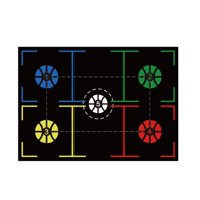 Ioensy - Tapete De Entrenamiento De Baloncesto, Tapete De Práctica De Baloncesto Antideslizante, Silencioso, Absorbente De Golpes, 94Cm X 67Cm