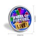 thumbnail image 2 of La rueda de la fortuna-Theme Round Button Badge: Premium Metal Construction, Ideal for High-End Events 2.8 cm, 2 of 6