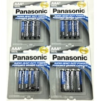 Pilas Panasonic Aaa 16 Unidades Súper Heavy Duty 1.5V