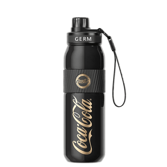Cocacola GERM Termo Energía Clásico Oficial 580ml Frio Calientes Negro