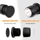 thumbnail image 3 of Elevadores para Cama xuenair 4 uds 4‑6 cm Ajustables Negro, 3 of 6