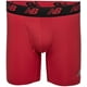 thumbnail image 2 of Calzoncillos bóxer New Balance para hombre, 6 unidades, color negro/rojo/azul, talla M, 2 of 3