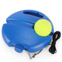 Xusx111 - Bola De Rebote De Entrenador De Tenis Con Kit De Entrenamiento De Tenis Solo De Cuerda Herramientas De Entrenamiento De Equipo De Rebote De Práctica Portátil Con Cuerda Elástica Larga Para A