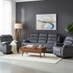 thumbnail image 1 of Living Reclinable 1 Sofá 3 Cuerpos + 2 Bergers New Martell Gris, 1 of 3