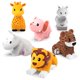 thumbnail image 1 of Juguetes de baño Tub Works Savanna sin moho, paquete de 6 unidades para bebés y niños pequeños, 1 of 9