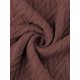 thumbnail image 5 of INSPIRE CHIC Falda de Punto A-Line para Mujer con Cintura Alta Elástica y Estirable, Falda Midi de Suéter L Café, 5 of 6